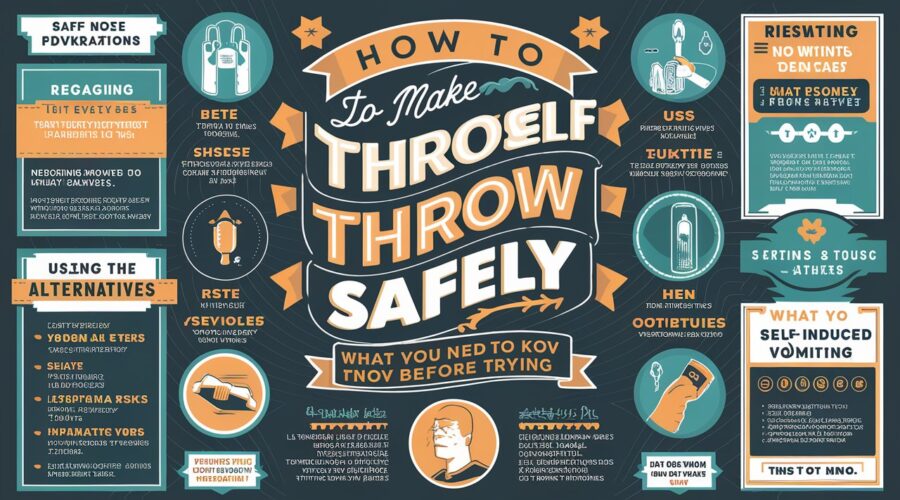 how to make yourself throw up